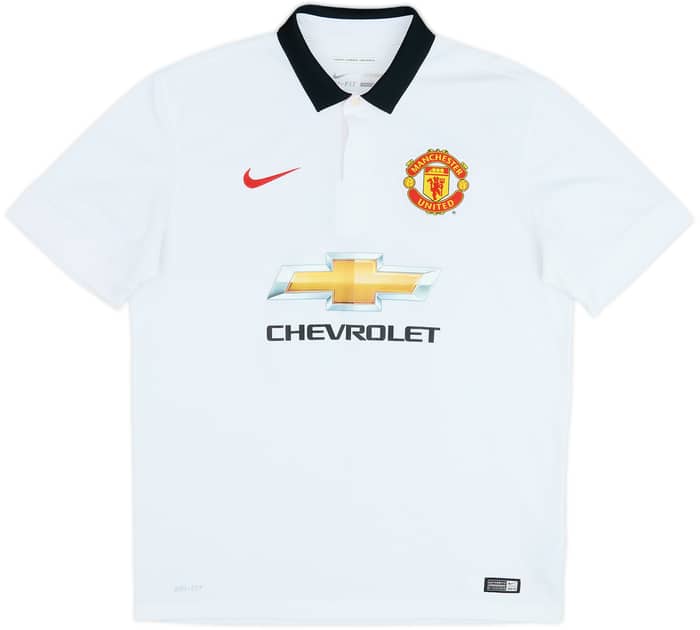 2014-15 Manchester United Away Shirt Carrick #16 - 6/10 - (L)