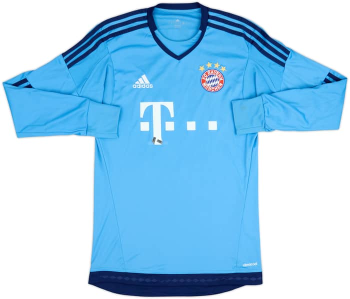 2015-16 Bayern Munich GK Shirt Neuer #1 - 4/10 - (S)