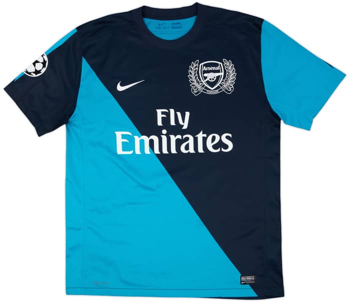 2011-12 Arsenal Away Shirt Arteta #8 - 8/10 - (L)