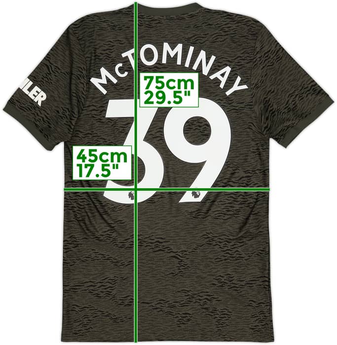 2020-21 Manchester United Away Shirt McTominay #39 - 8/10 - (S)