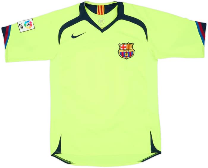 2005-06 Barcelona Away Shirt Ronaldinho #10 - 8/10 - (S)