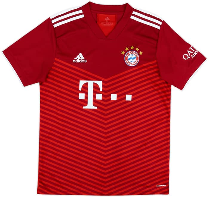 2021-22 Bayern Munich Home Shirt Gnabry #7 - 9/10 - (M)
