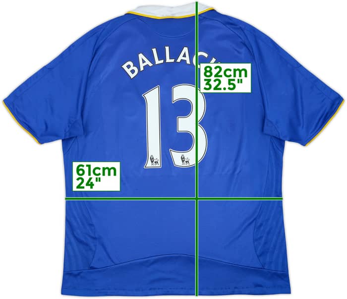 2008-09 Chelsea Home Shirt Ballack #13 - 8/10 - (XL)