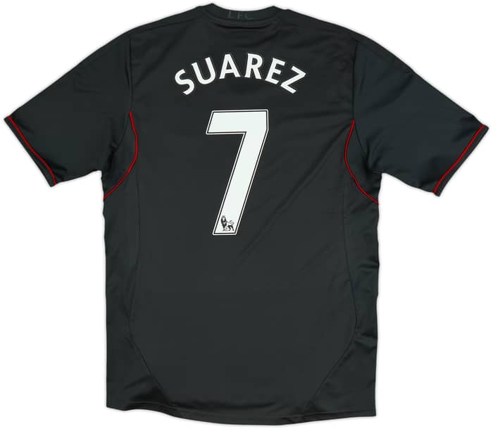 2011-12 Liverpool Away Shirt Suarez #7 - 6/10 - (M)