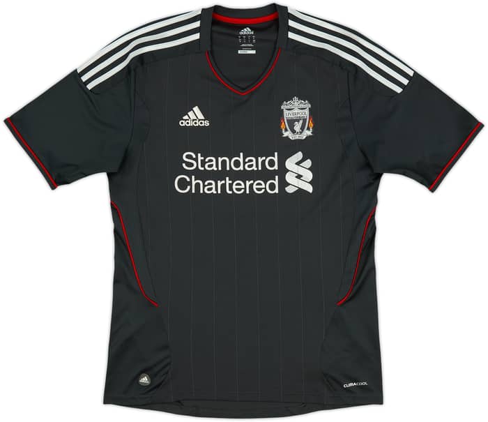 2011-12 Liverpool Away Shirt Suarez #7 - 6/10 - (M)