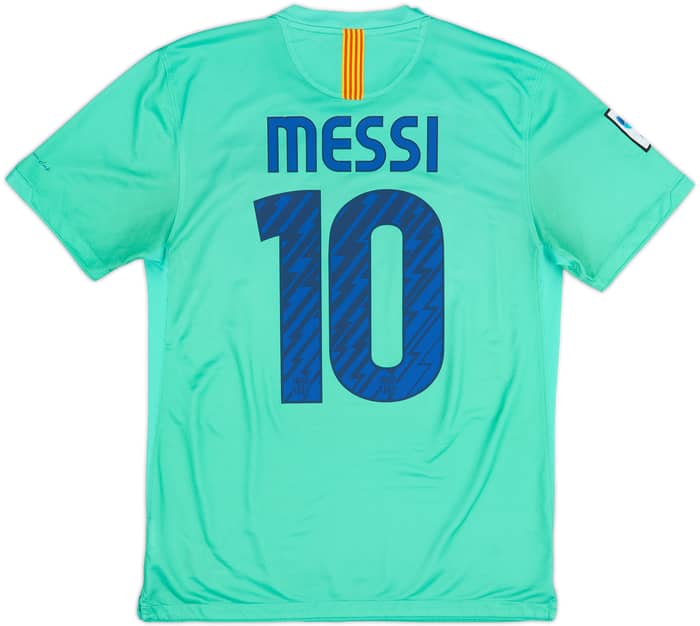 2010-11 Barcelona Away Shirt Messi #10 - 6/10 - (M)