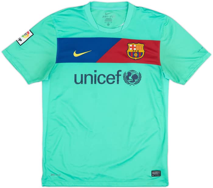 2010-11 Barcelona Away Shirt Messi #10 - 6/10 - (M)