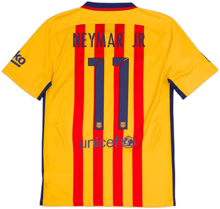 2015-16 Barcelona Away Shirt Neymar #11 - 8/10 - (S)