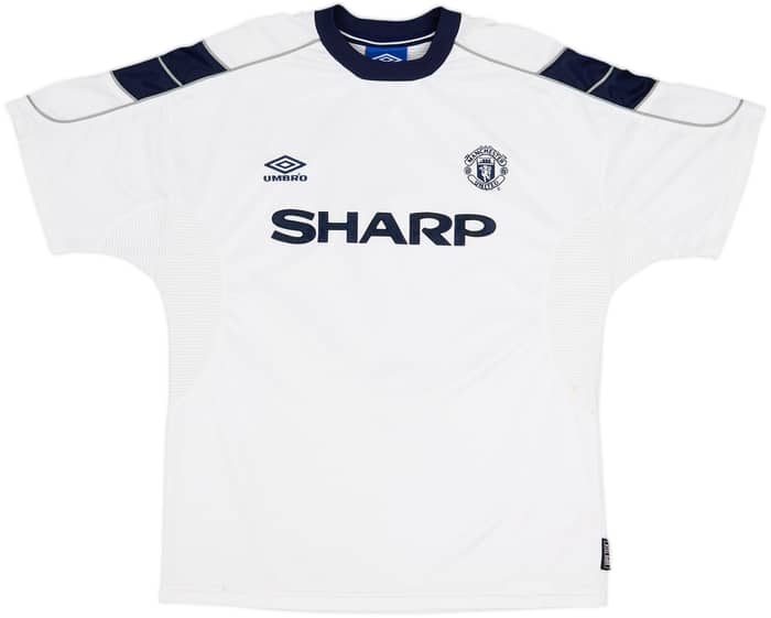 1999-00 Manchester United Third Shirt Beckham #7 - 7/10 - (L)