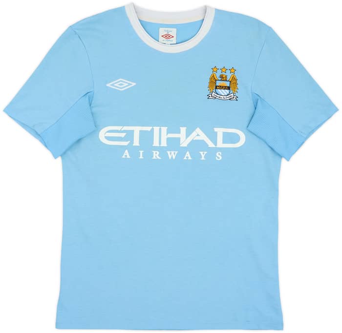 2009-10 Manchester City Home Shirt Tevez #32 - 6/10 - (S)