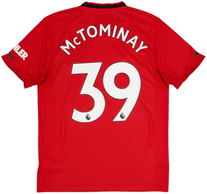 2019-20 Manchester United Home Shirt McTominay #39 - 9/10 - (M)