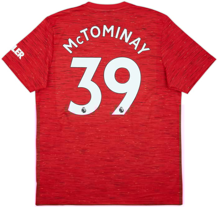2020-21 Manchester United Home Shirt McTominay #39 - 7/10 - (XL)