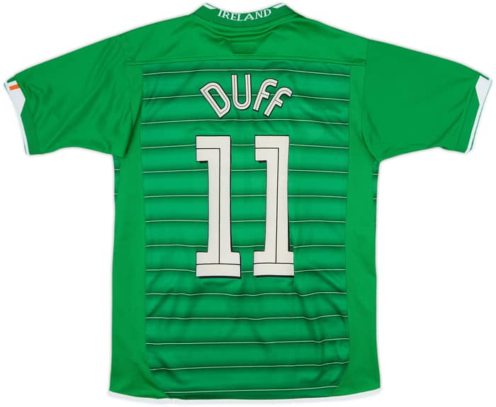 2003-04 Ireland Home Shirt Duff #11 - 7/10 - (XL.Boys)
