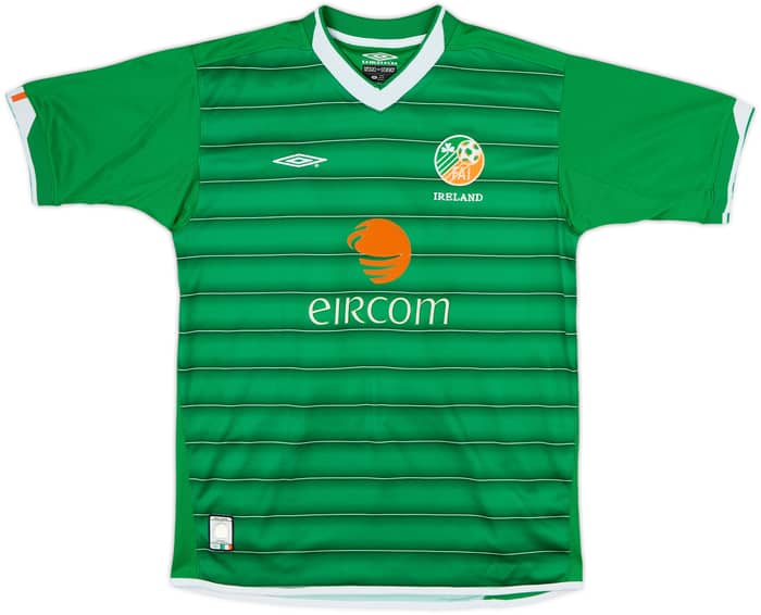 2003-04 Ireland Home Shirt Duff #11 - 7/10 - (XL.Boys)