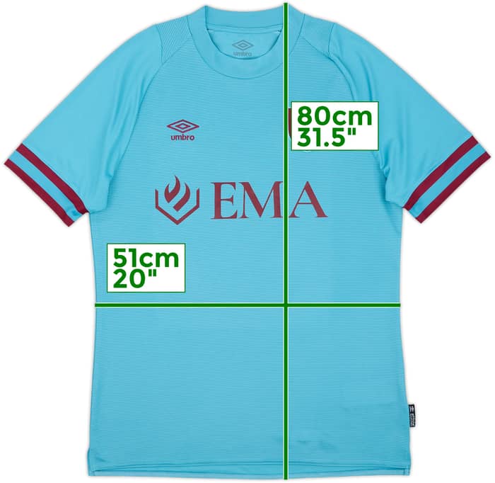2022-23 Burnley Away Shirt - 7/10 - (L)