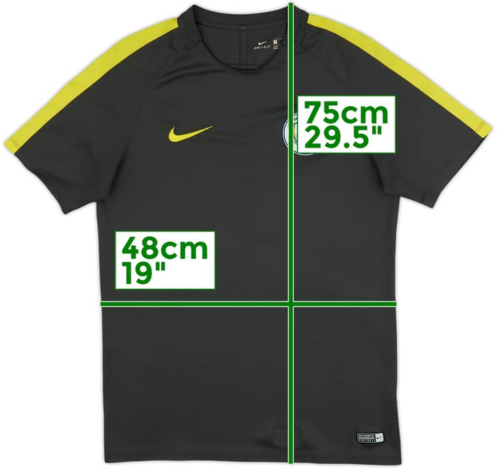 2016-17 Manchester City Nike Training Shirt - 9/10 - (M)