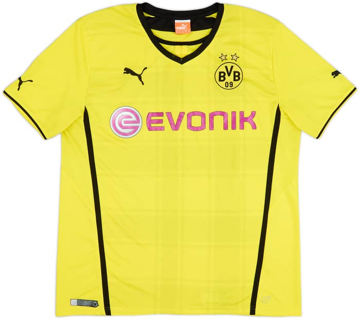 2013-14 Borussia Dortmund Home Shirt - 6/10 - (XL)