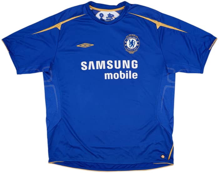 2005-06 Chelsea Centenary Home Shirt Lampard #8 - 7/10 - (XXL)