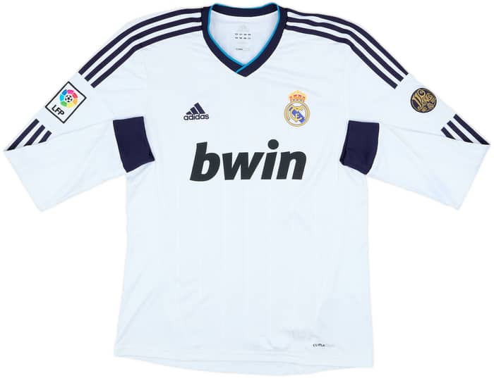 2012-13 Real Madrid Home L/S Shirt Ronaldo #7 - 8/10 - (M)