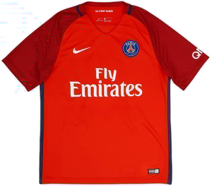 2016-17 Paris Saint-Germain Away Shirt Cavani #9 - 6/10 - (L)