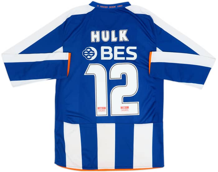 2008-09 Porto Home L/S Shirt Hulk #12 - 6/10 - (S)