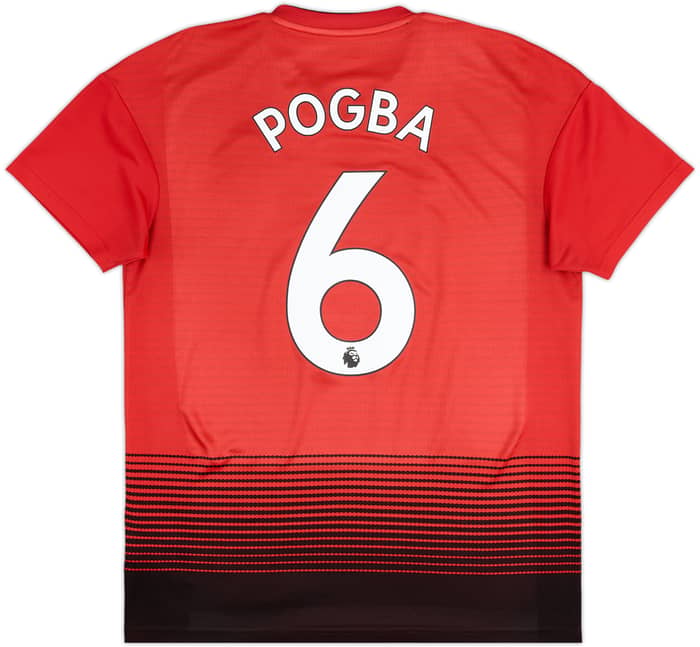 2018-19 Manchester United Home Shirt Pogba #6 - 5/10 - (M)