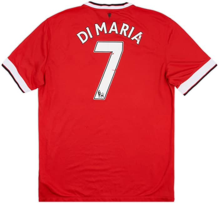 2014-15 Manchester United Home Shirt Di Maria #7 - 5/10 - (L)