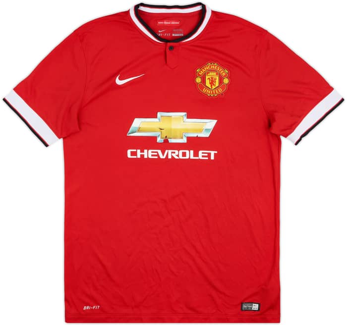 2014-15 Manchester United Home Shirt Di Maria #7 - 5/10 - (L)