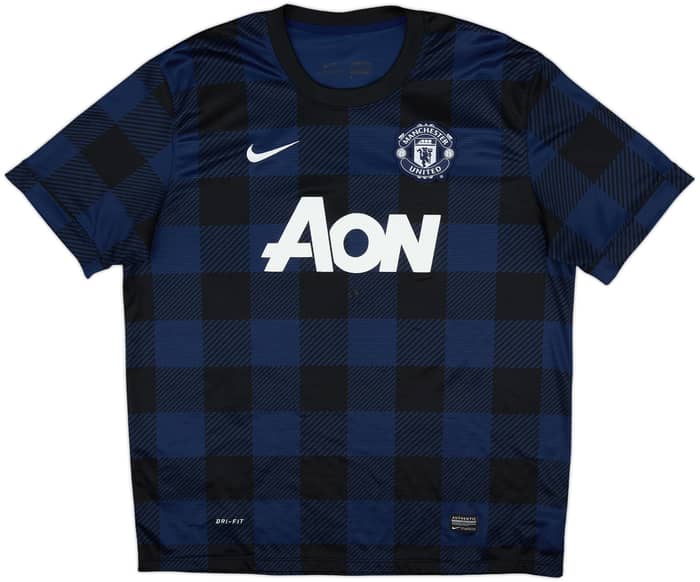 2013-14 Manchester United Away Shirt V.Persie #20 - 6/10 - (XL)