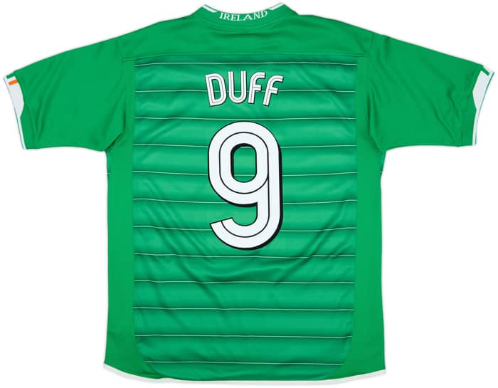 2003-04 Ireland Home Shirt Duff #9 - 8/10 - (M)