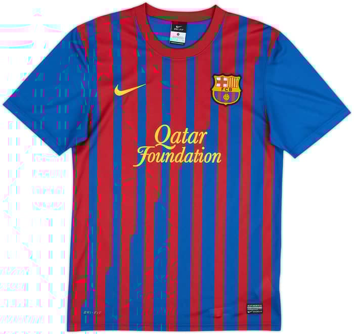 2011-12 Barcelona Basic Home Shirt Messi #10 - 10/10 - (S)