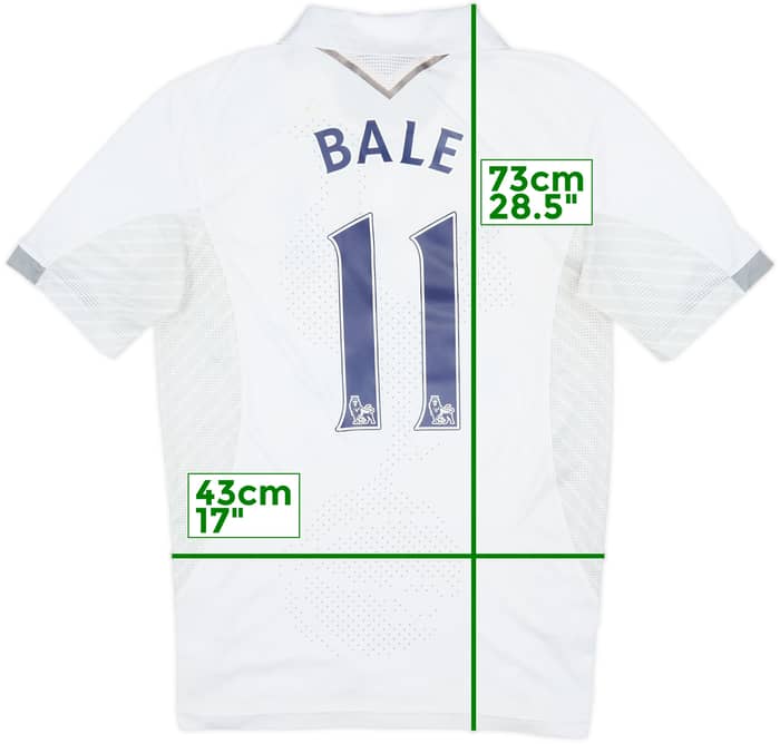2012-13 Tottenham Home Shirt Bale #11 - 6/10 - (S)