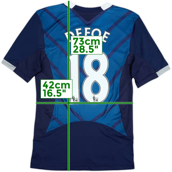 2012-13 Tottenham Away Shirt Defoe #18 - 8/10 - (S)