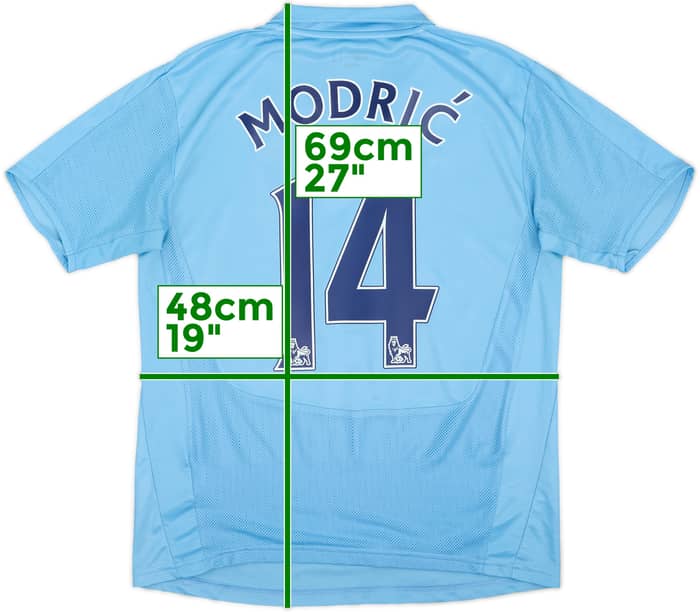 2008-09 Tottenham Away Shirt Modric #14 - 6/10 - (XL.Boys)