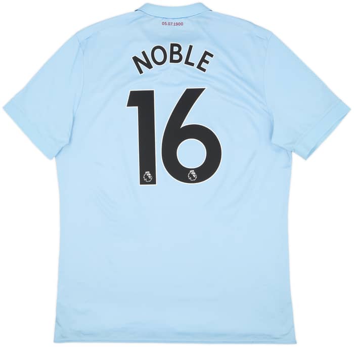 2017-18 West Ham Third Shirt Noble #16 - 6/10 - (XL)