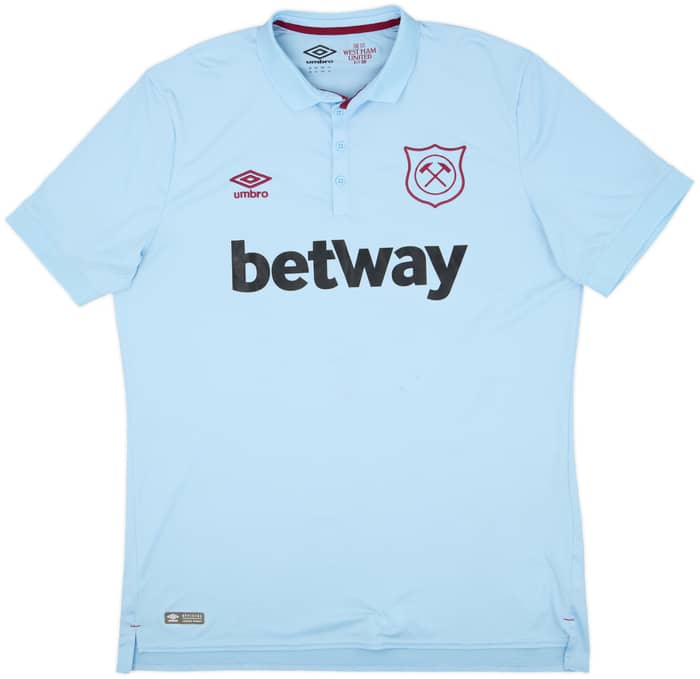 2017-18 West Ham Third Shirt Noble #16 - 6/10 - (XL)