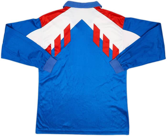 1990-92 France Home L/S Shirt - 4/10 - (M)