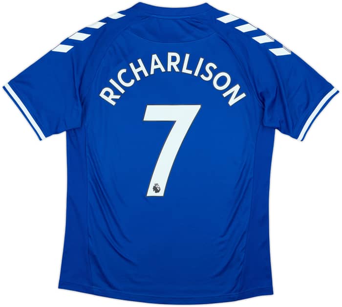 2020-21 Everton Home Shirt Richarlison #7 - 9/10 - (L)