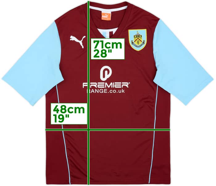 2013-14 Burnley Home Shirt - 7/10 - (M)