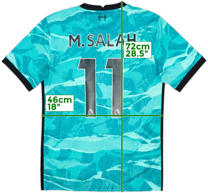 2020-21 Liverpool Camiseta Visitante M.Salah #11 - 8/10 - (S)