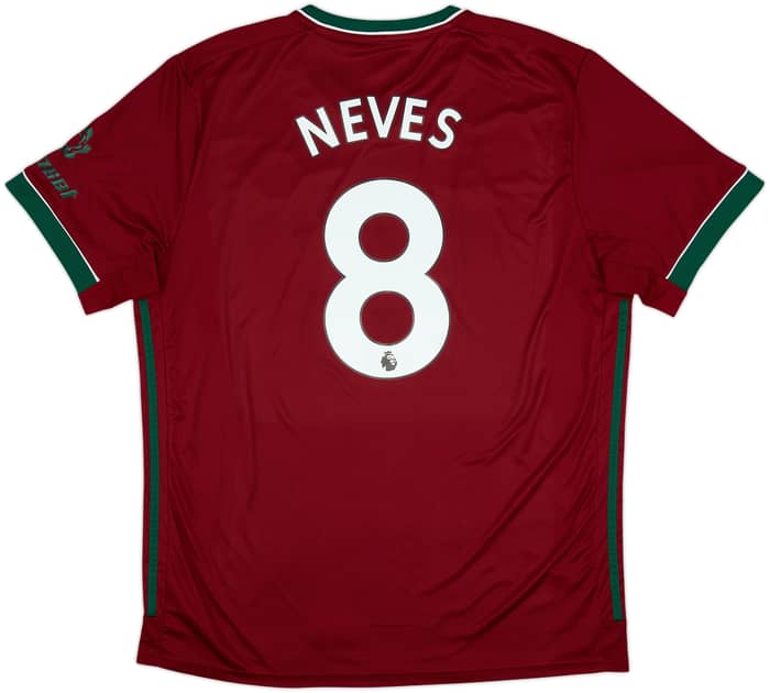 2020-21 Wolves Third Shirt Neves #8 - 8/10 - (XL)