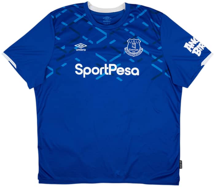 2018-19 Everton Home Shirt Baines #3 - 7/10 - (3XL)