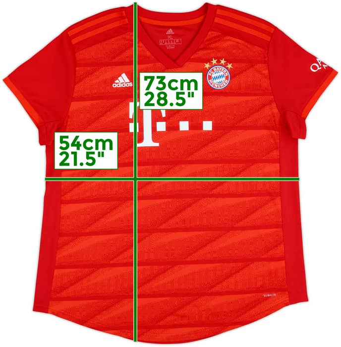 2019-20 Bayern Munich Home Shirt - 9/10 - (Women's XL)