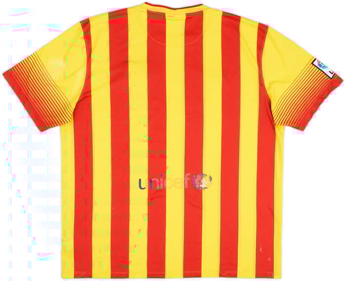 2013-15 Barcelona Away Shirt - 4/10 - (XL)