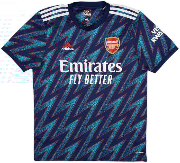2021-22 Arsenal Third Shirt Saka #7 - 8/10 - (M)