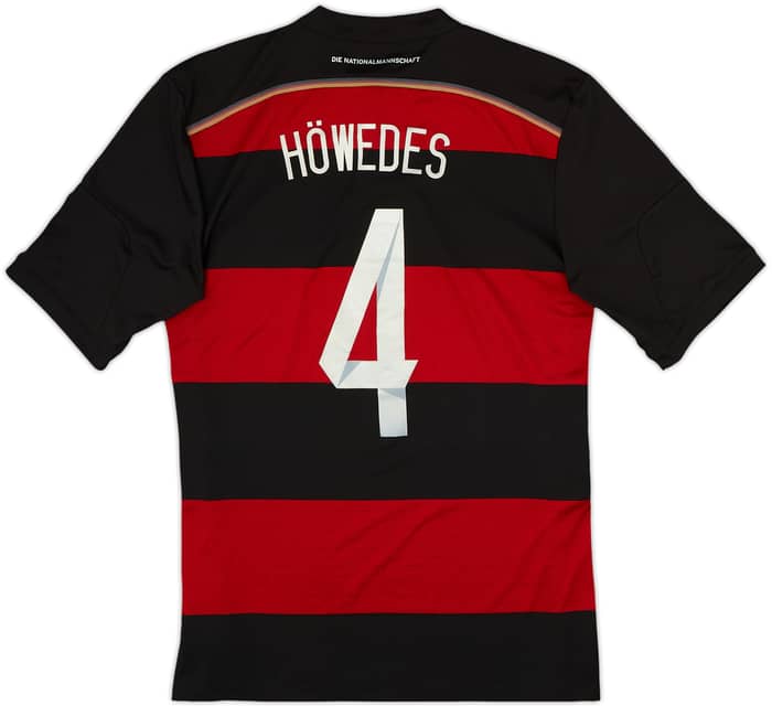 2014-15 Germany Away Shirt Howedes #4 - 8/10 - (M)