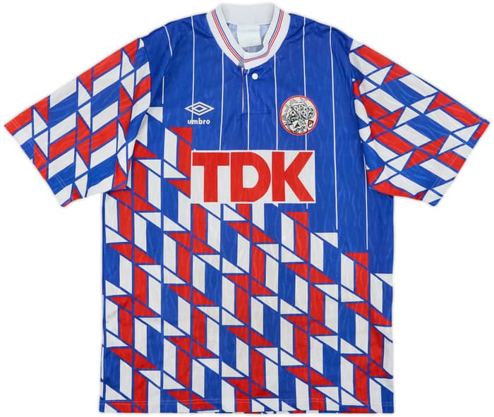 1989-90 Ajax Camiseta de visitante - 7/10 - (S)