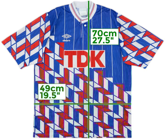 1989-90 Ajax Camiseta de visitante - 7/10 - (S)