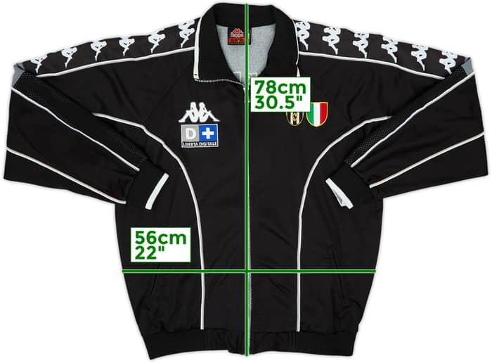 1998-99 Juventus Kappa Track Jacket - 9/10 - (XL)
