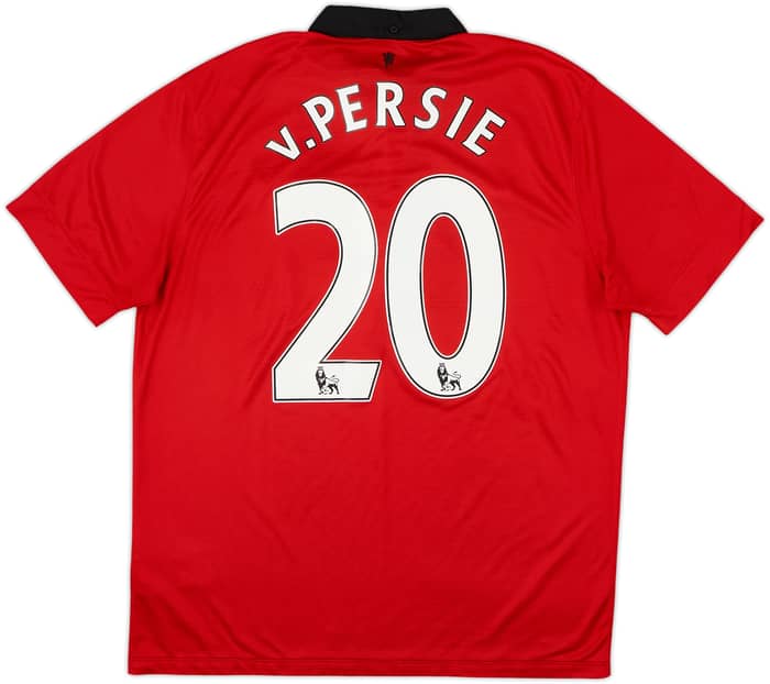 2013-14 Manchester United Home Shirt v.Persie #20 - 6/10 - (XL)